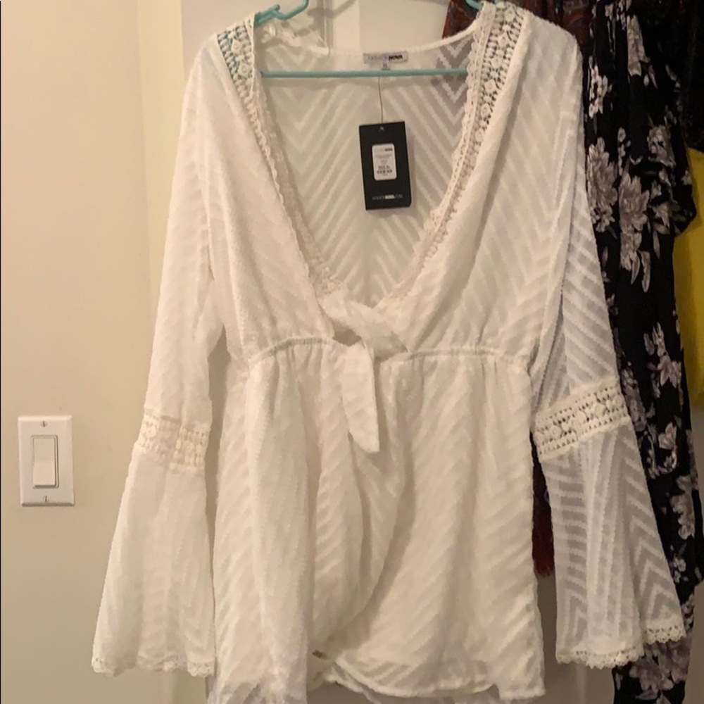 White Romper